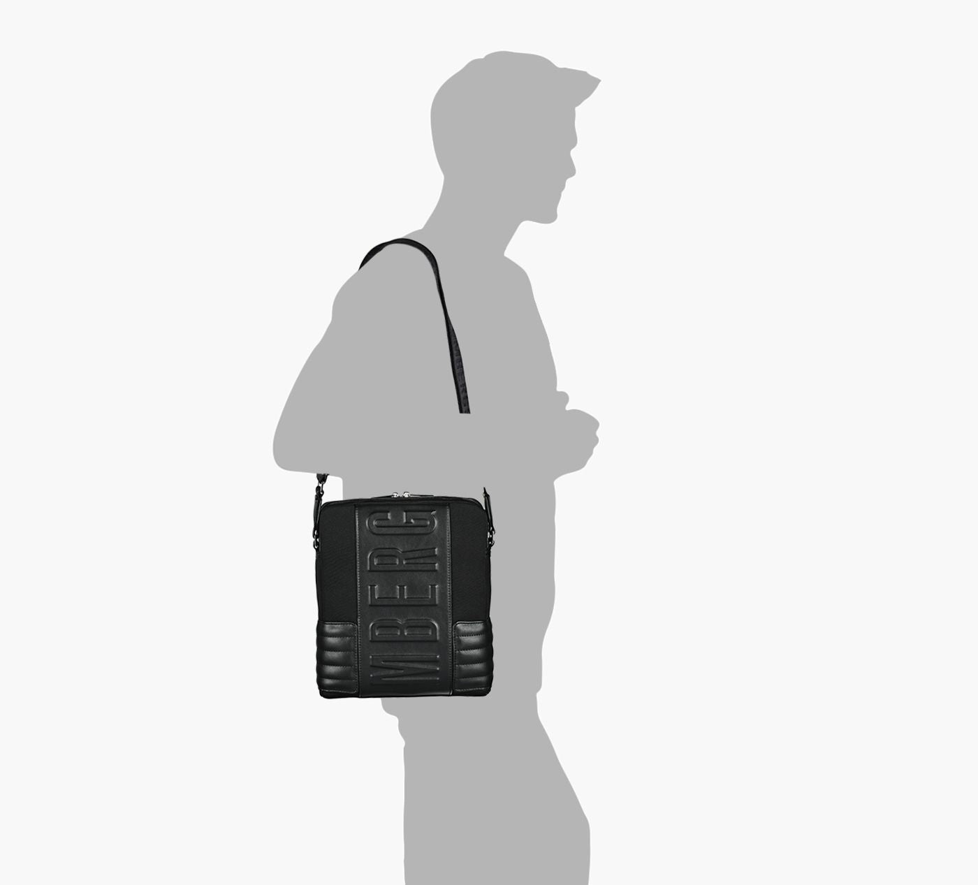 BIKKEMBERGS BODYBAGJOE in BLACK view 2