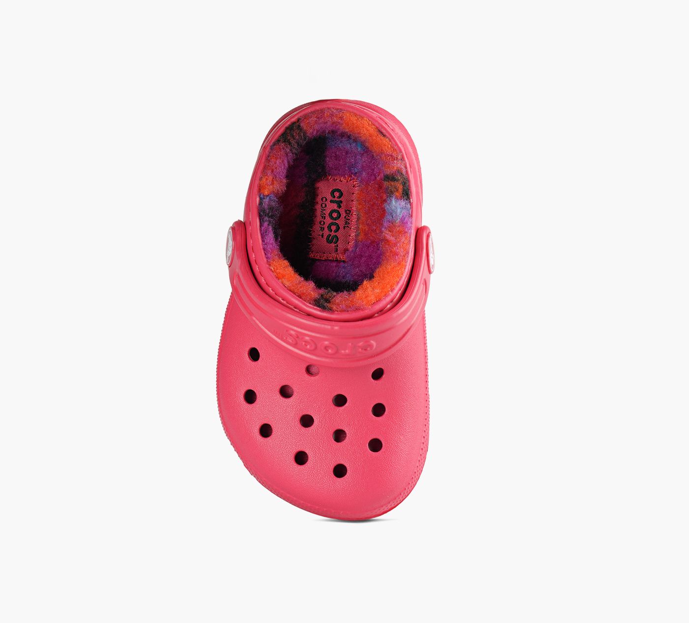 CROCS CLASSICLINEDCLOG in FUCHSIA view 1c