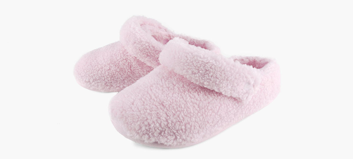 CROCS PANTOUFLESCLASSIQUESCOZZZY en ROSE PALE vue 4
