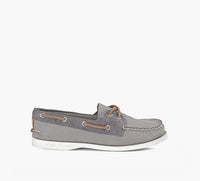 SPERRY CHAUSSURESBATEAU2OEILLETSAUTHENTICORIGINAL en GRIS