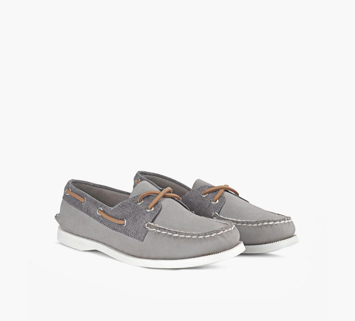 SPERRY CHAUSSURESBATEAU2OEILLETSAUTHENTICORIGINAL en GRIS vue 2
