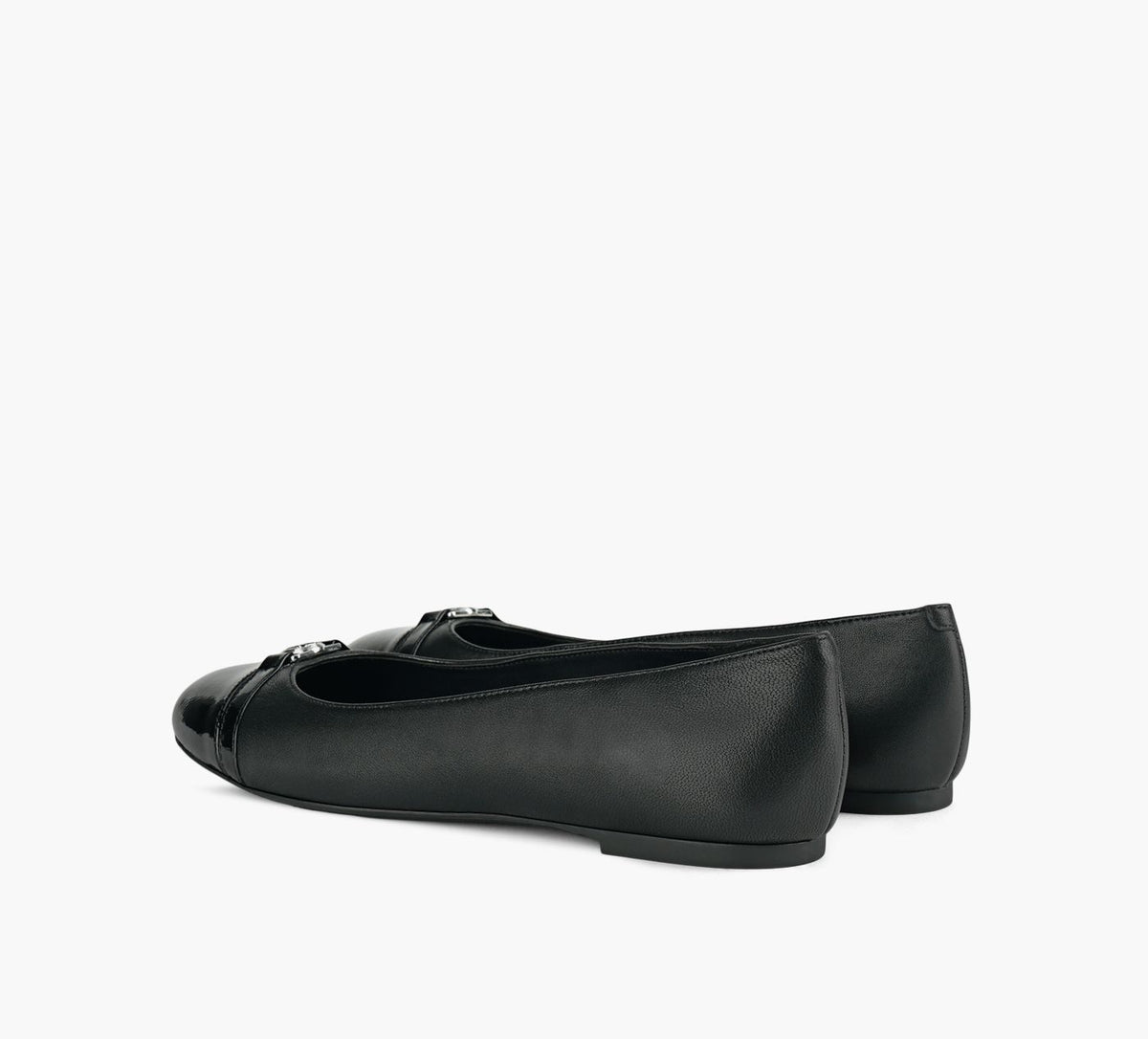 MICHAEL KORS MANDYFLAT in BLACK view 3