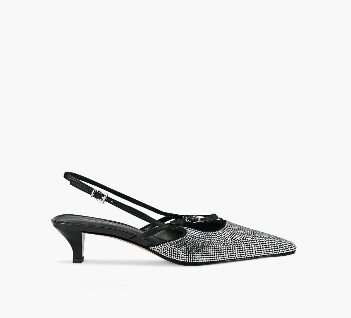 MICHAEL KORS SELINAKITTENSLINGPUMP in GREY