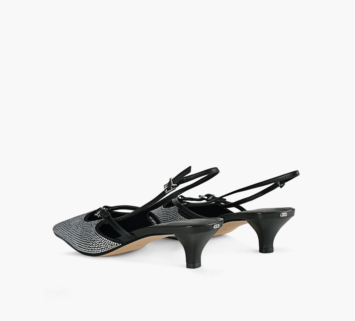MICHAEL KORS SELINAKITTENSLINGPUMP in GREY view 3