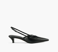 MICHAEL KORS SELINAKITTENSLINGPUMP in BLACK