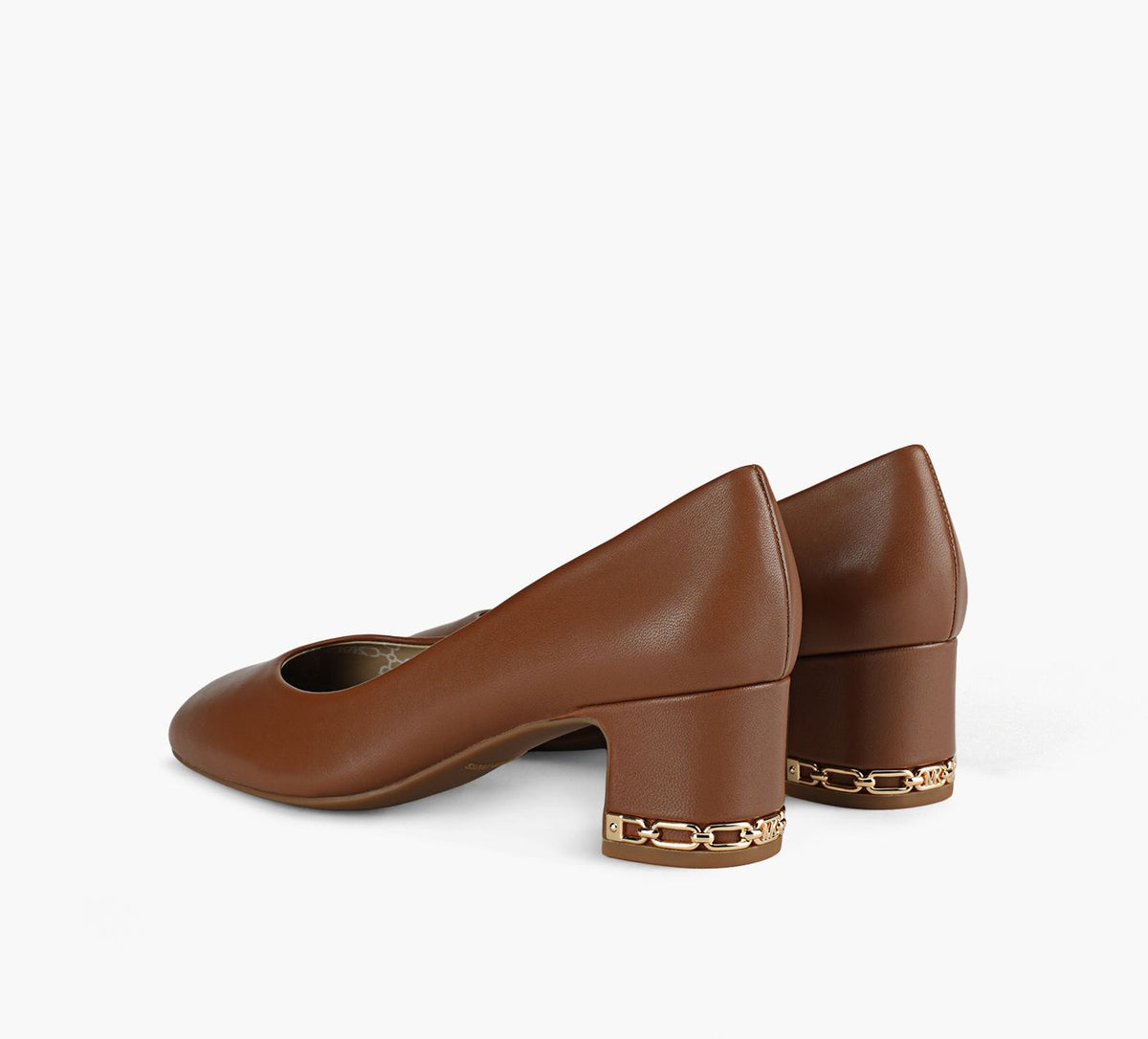 MICHAEL KORS JUNEFLEXMIDPUMP in TAN view 3