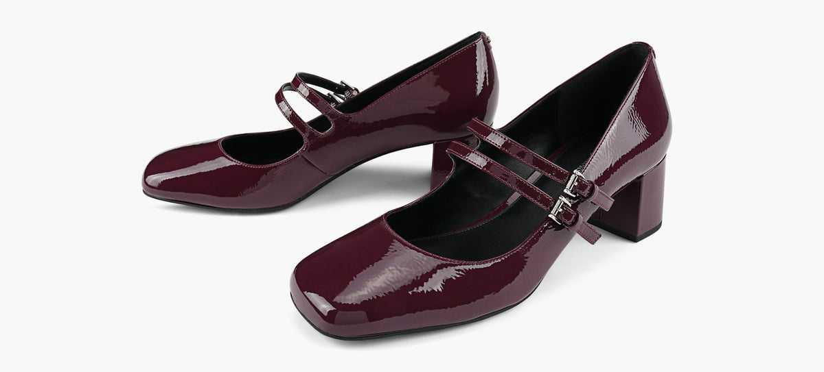 MICHAEL KORS MATILDAFLEXPUMP in BURGUNDY view 4