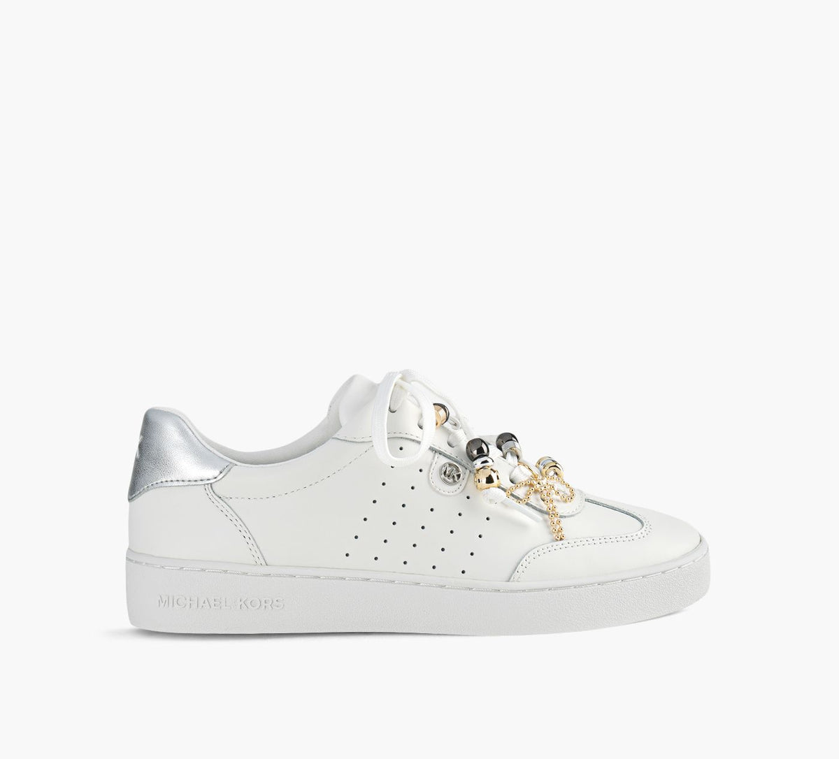 MICHAEL KORS SCOTTYLACEUP in WHITE
