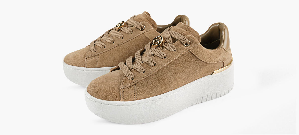 MICHAEL KORS BASKETLACETSDOTTIE en TAN vue 4