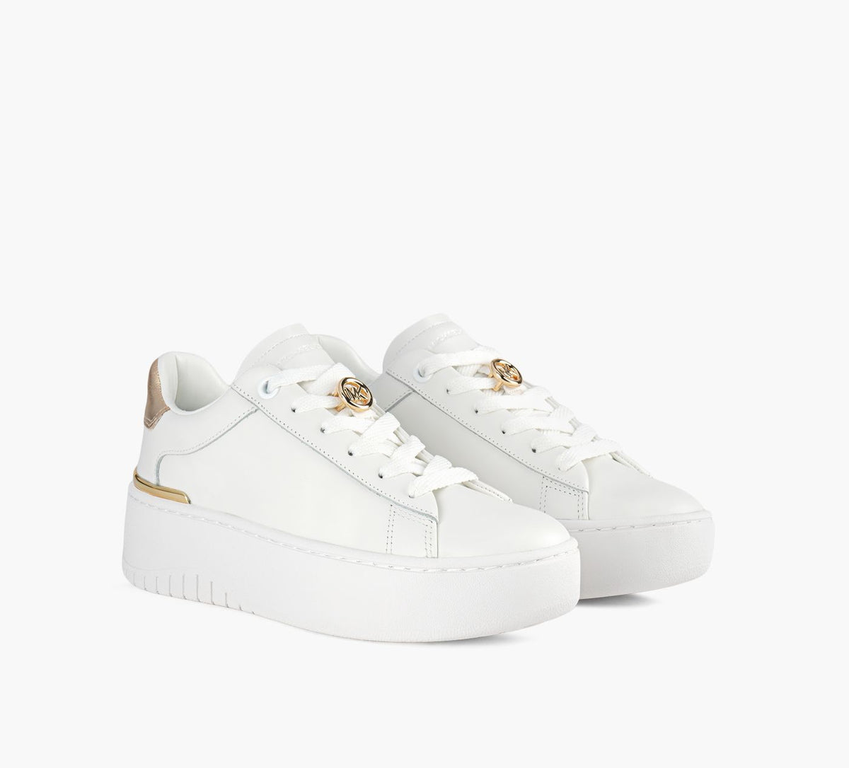 MICHAEL KORS BASKETLACETSDOTTIE en BLANC vue 2