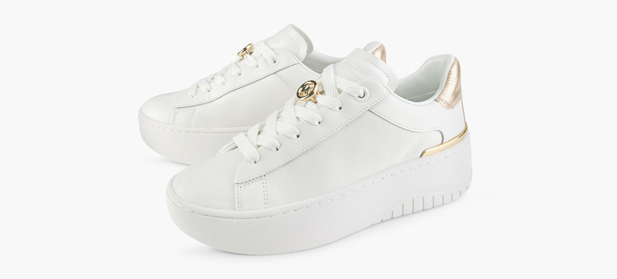 MICHAEL KORS BASKETLACETSDOTTIE en BLANC vue 4