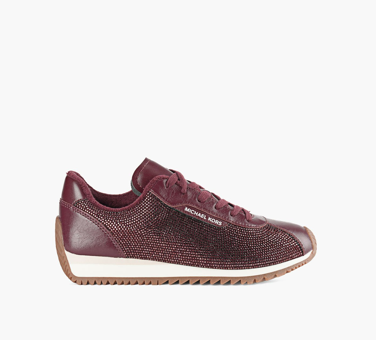 MICHAEL KORS RHODESTRAINER in BURGUNDY
