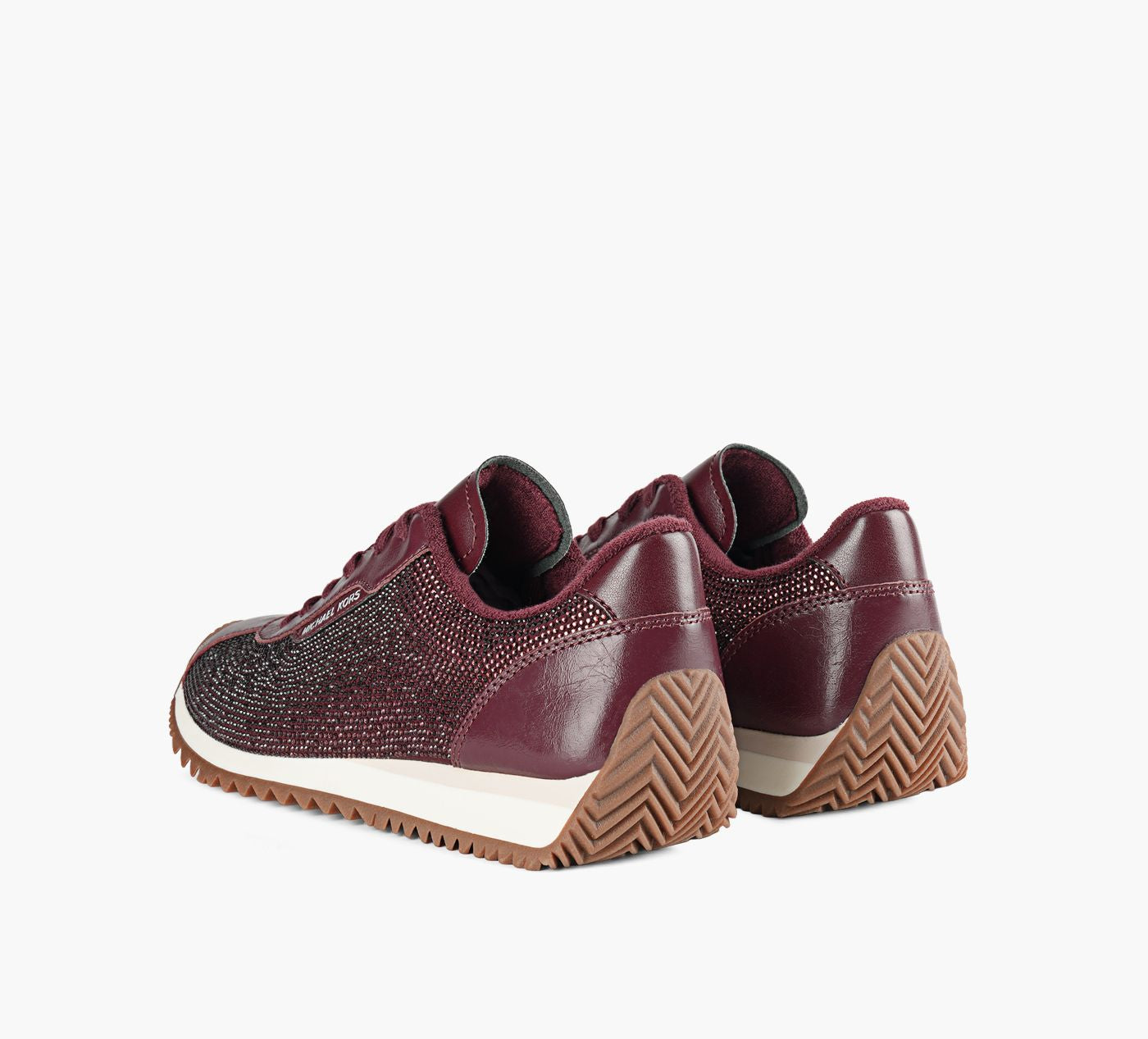 MICHAEL KORS RHODESTRAINER in BURGUNDY view 3