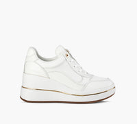 MICHAEL KORS EMMYWEDGETRAINER in WHITE
