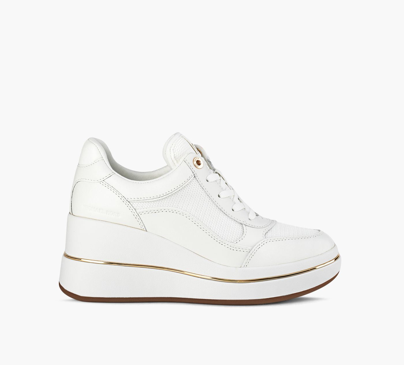 MICHAEL KORS EMMYWEDGETRAINER in WHITE