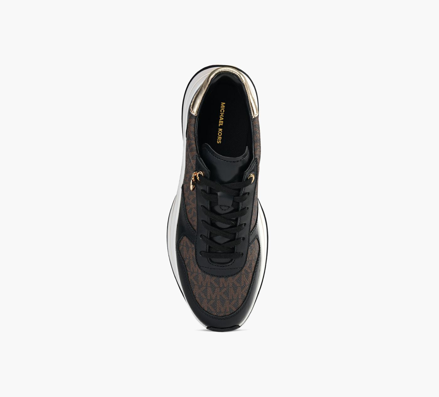 MICHAEL KORS BASKETARLA en BRUN vue 1c