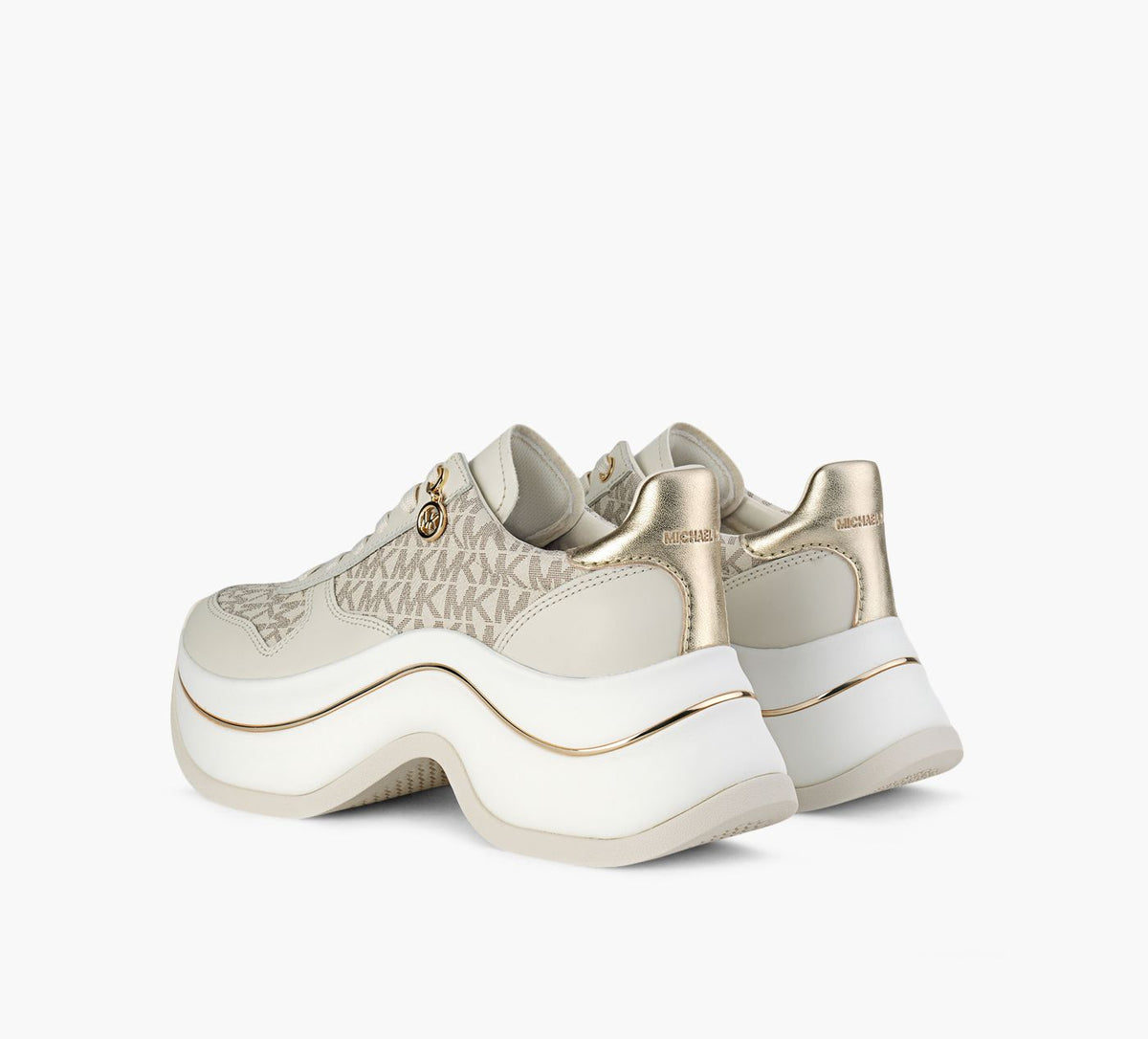 MICHAEL KORS BASKETARLA en TAUPE vue 3