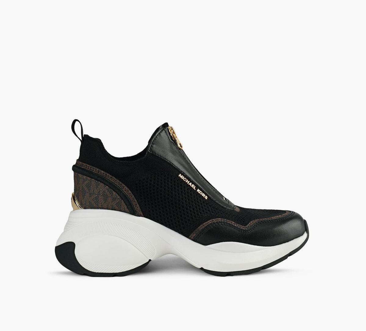 MICHAEL KORS ZUMASLIPONTRAINER in BLACK