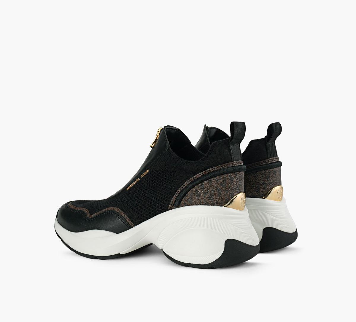 MICHAEL KORS ZUMASLIPONTRAINER in BLACK view 3