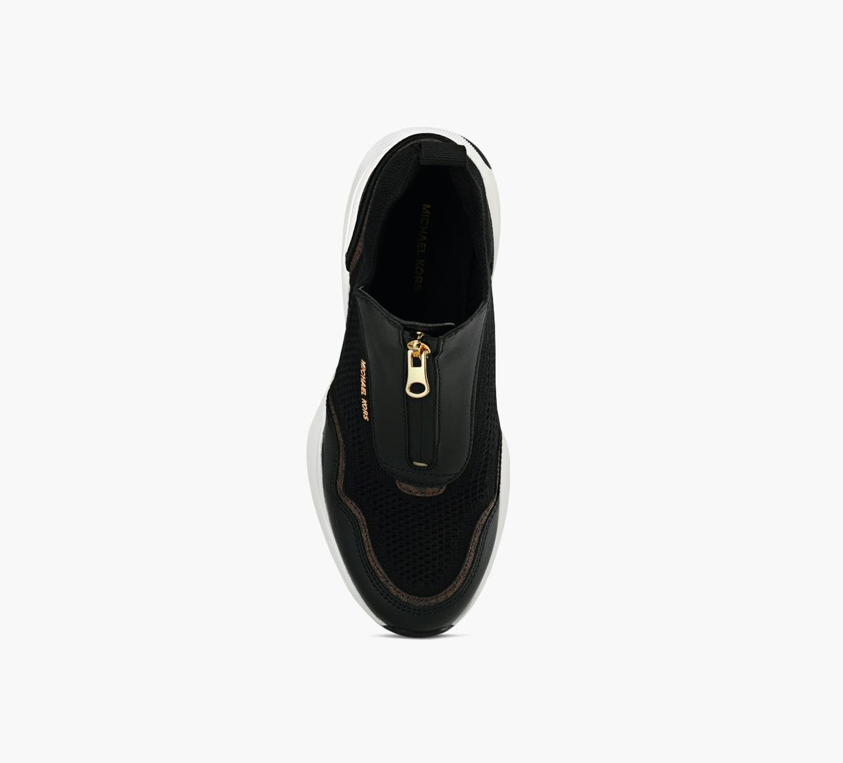 MICHAEL KORS ZUMASLIPONTRAINER in BLACK view 1c