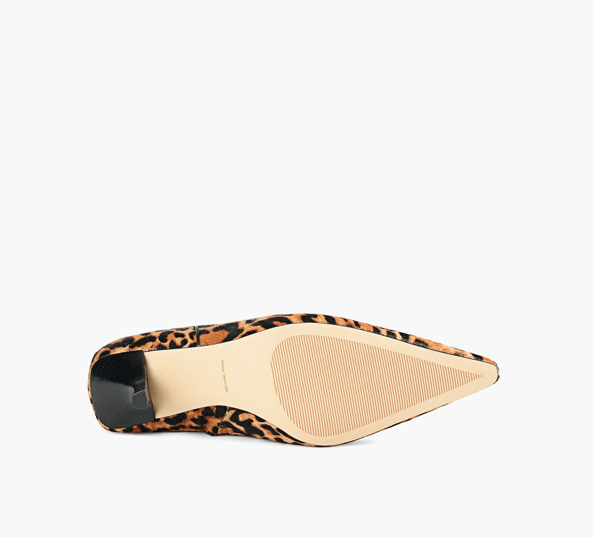 MICHAEL KORS SELINAHEELEDBOOTIE in TAN view 6