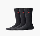 NEW BALANCE CHAUSSETTESMIMOLLETUNISEXESLOGO3PAIRES en GRIS