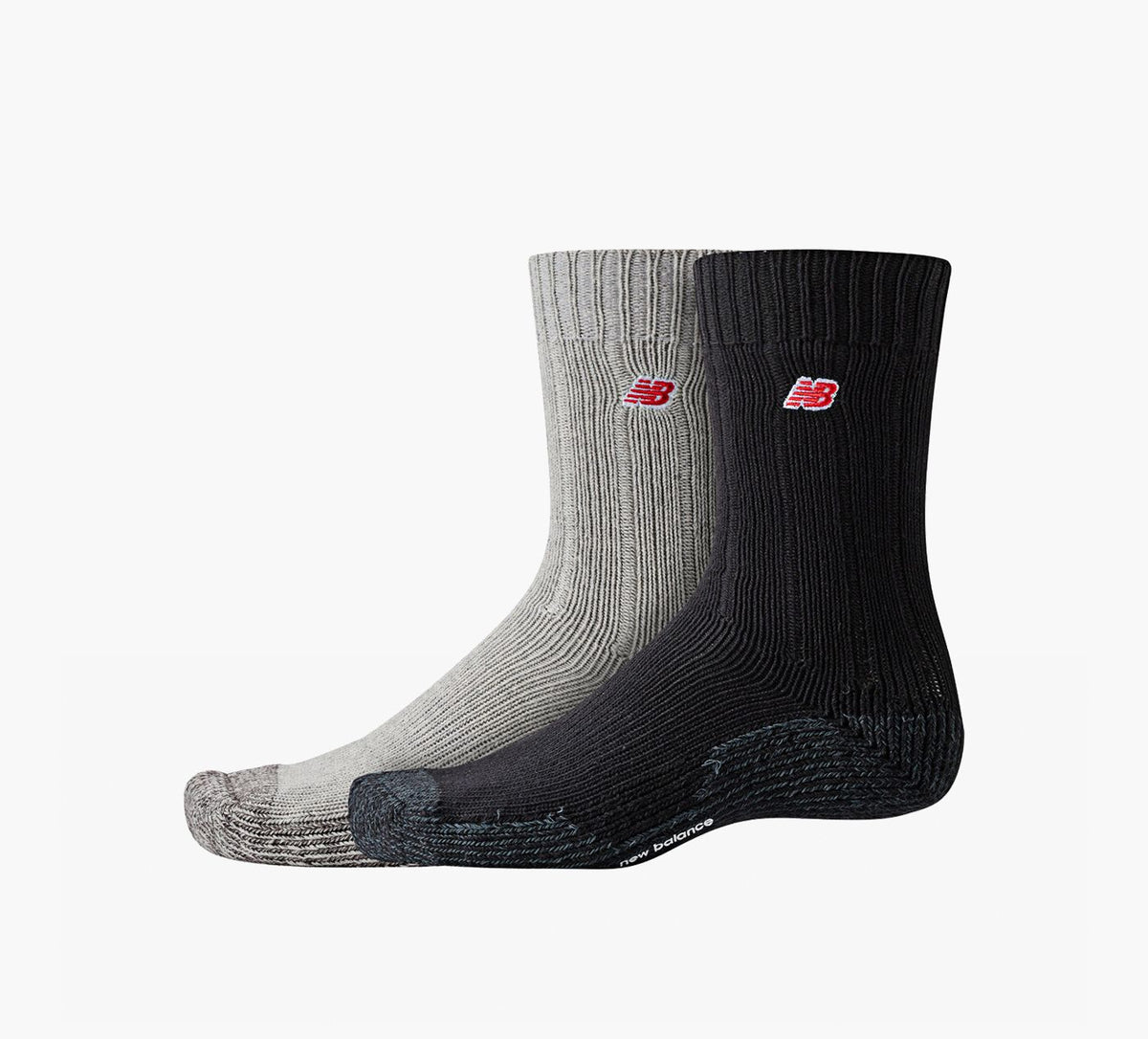 NEW BALANCE UNISEXLOWGAUGECREWSOCKS2PACK in MULTICOLOUR