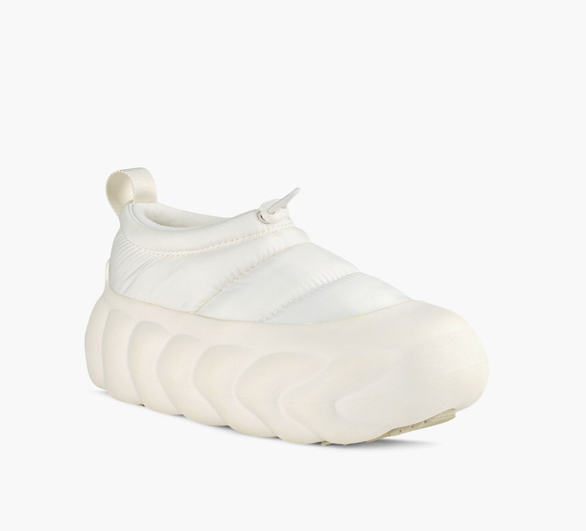 CROCS SOULIERSOVERPUFFSHORTY en BLANC vue 2