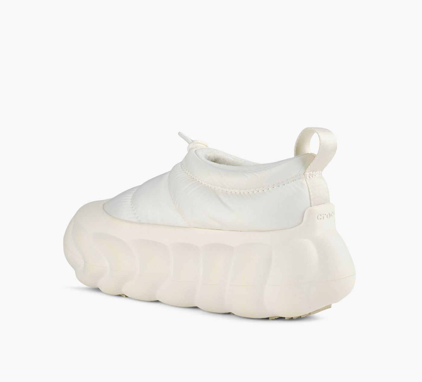 CROCS SOULIERSOVERPUFFSHORTY en BLANC vue 3