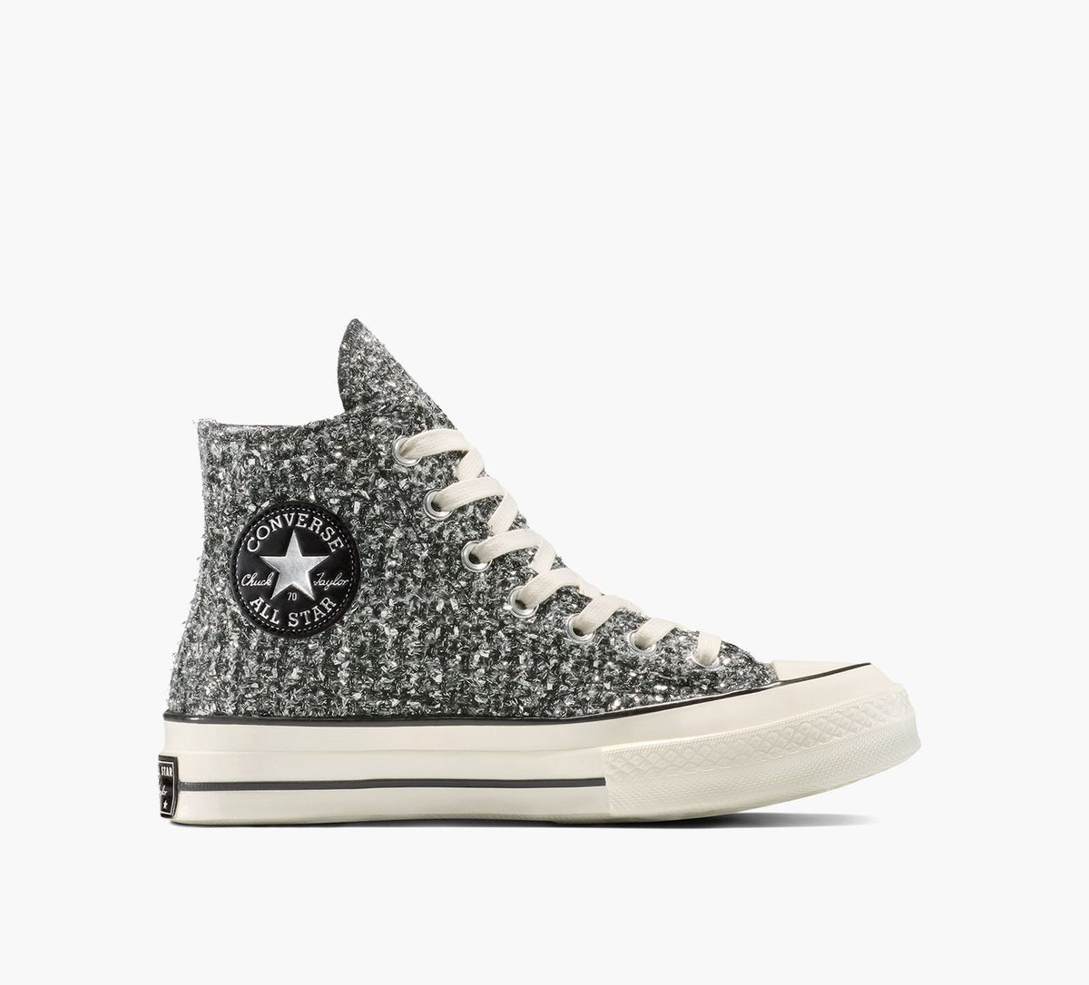 CONVERSE CHUCK70MET in SILVER