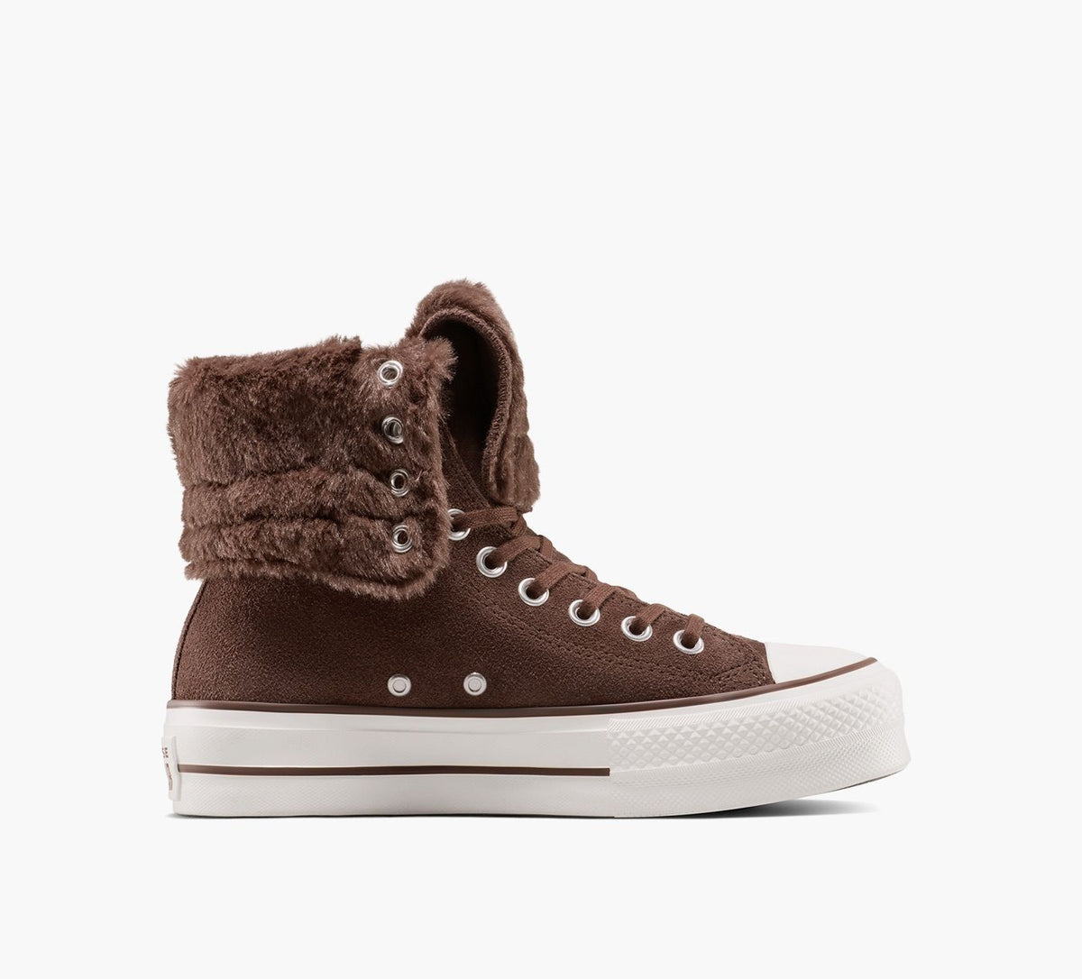 CONVERSE CHUCKTAYLORALLSTARFOLDOVERLIFT in BROWN