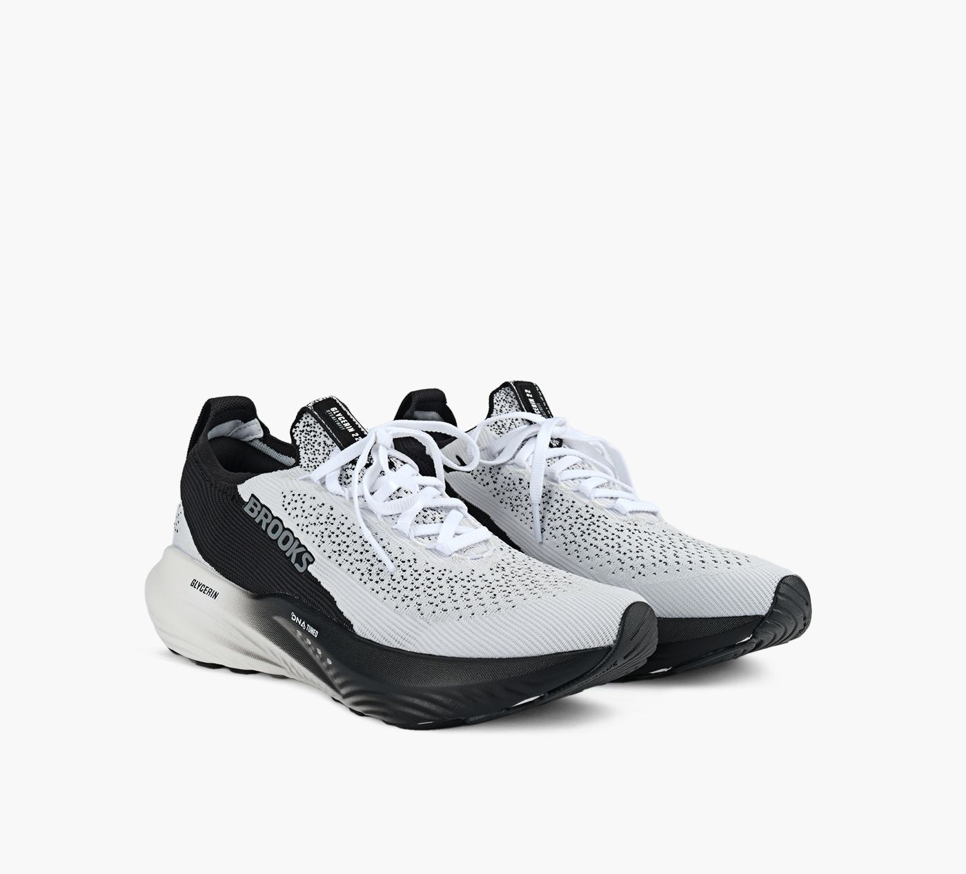 BROOKS GLYCERINSTEALTHFIT22 en BLANC vue 2