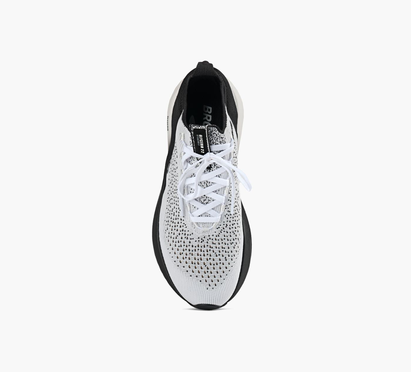 BROOKS GLYCERINSTEALTHFIT22 en BLANC vue 1c