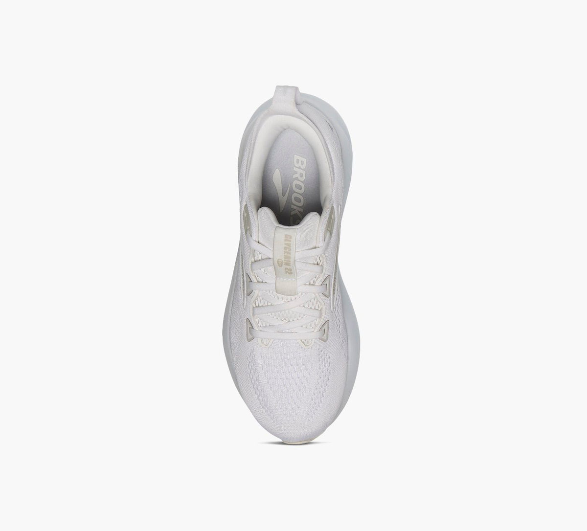 BROOKS GLYCERIN22 in WHITE view 1c