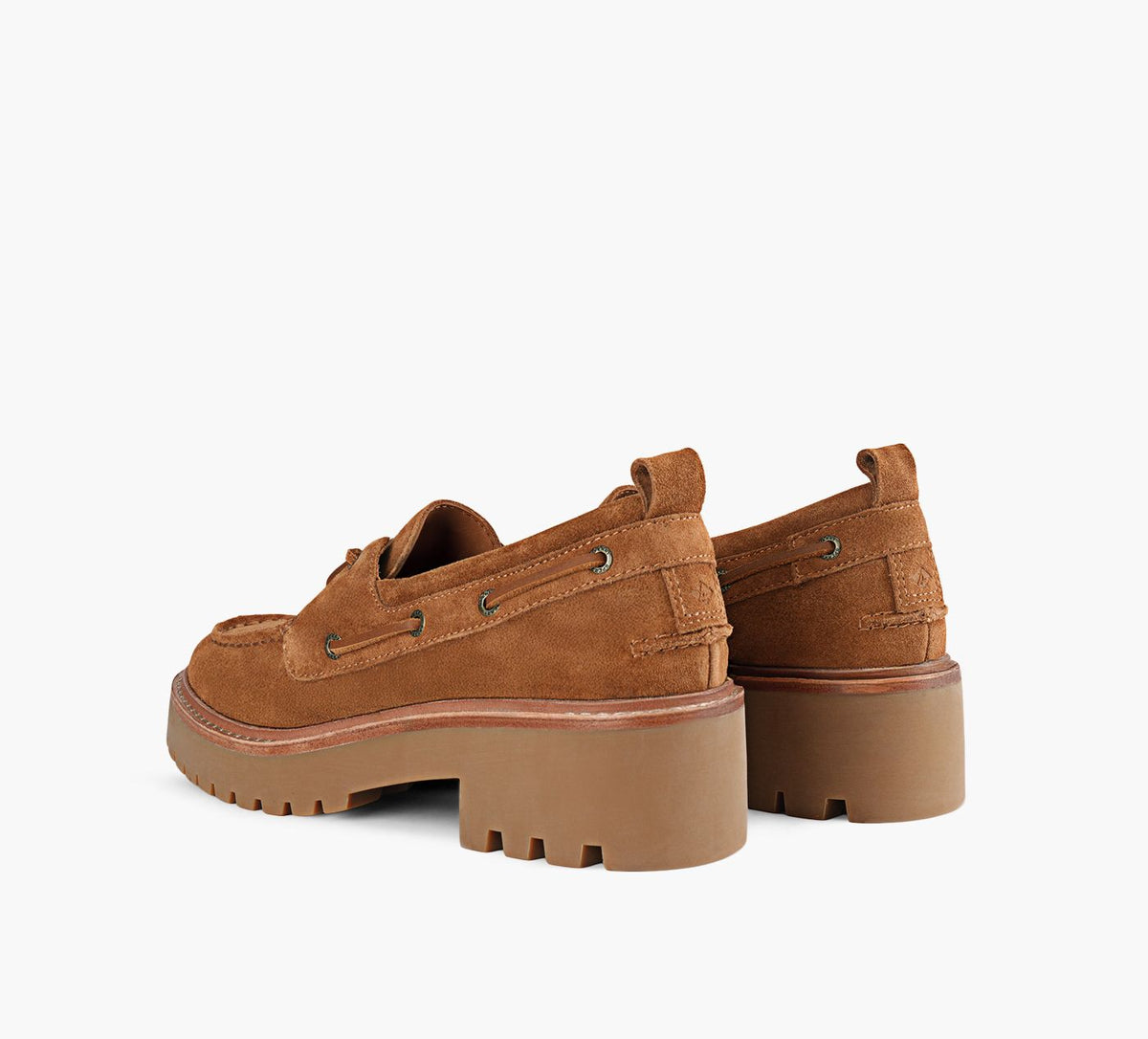 SPERRY CHAUSSURESBATEAU2OEILLETSAUTHENTICORIGINAL en TAN vue 3