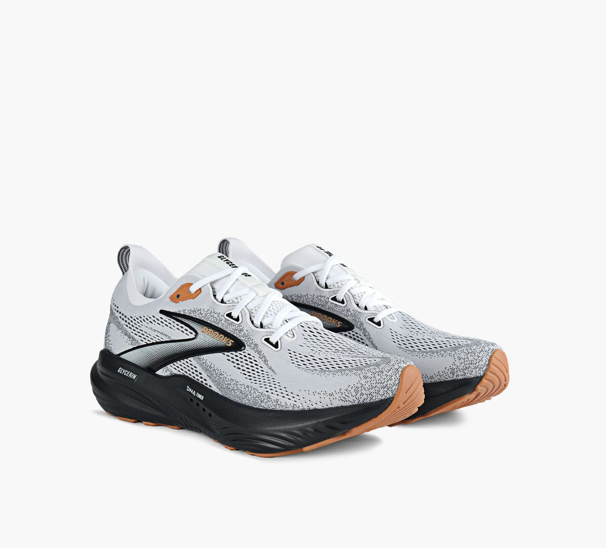 BROOKS GLYCERIN22 en BLANC vue 2