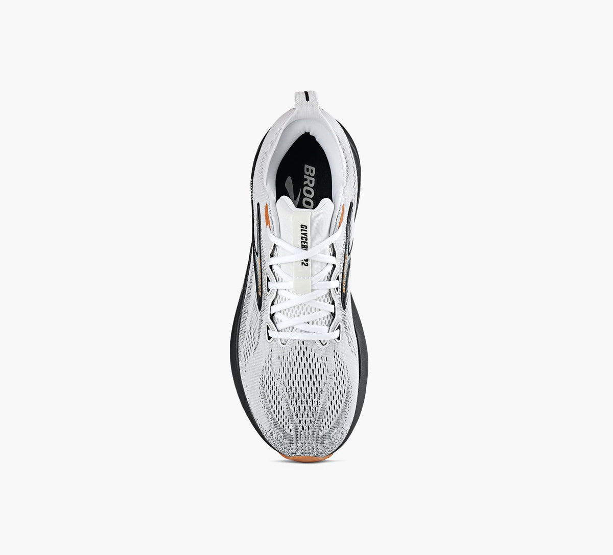 BROOKS GLYCERIN22 en BLANC vue 1c