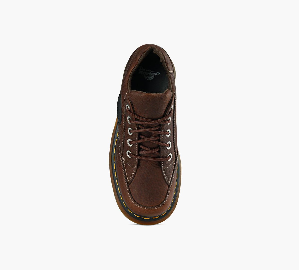 DR. MARTENS BUZZ5EYE in BROWN view 1c