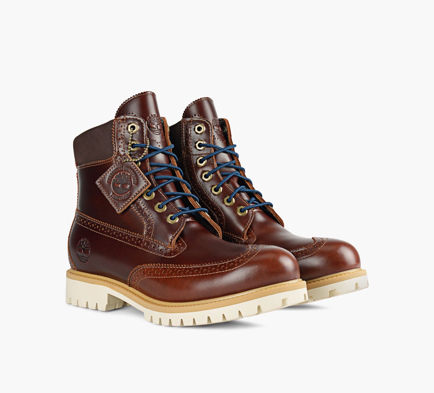TIMBERLAND BROGUEBOOT in BROWN view 2