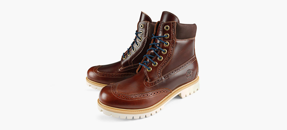 TIMBERLAND BROGUEBOOT in BROWN view 4
