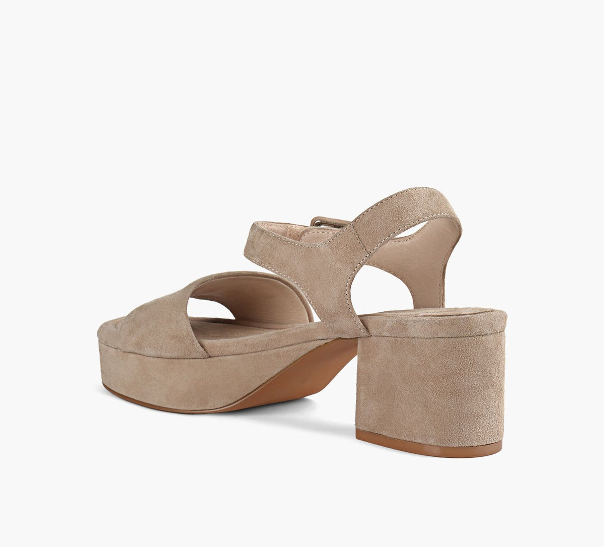 WISHBONE FIONASANDAL in TAUPE view 3