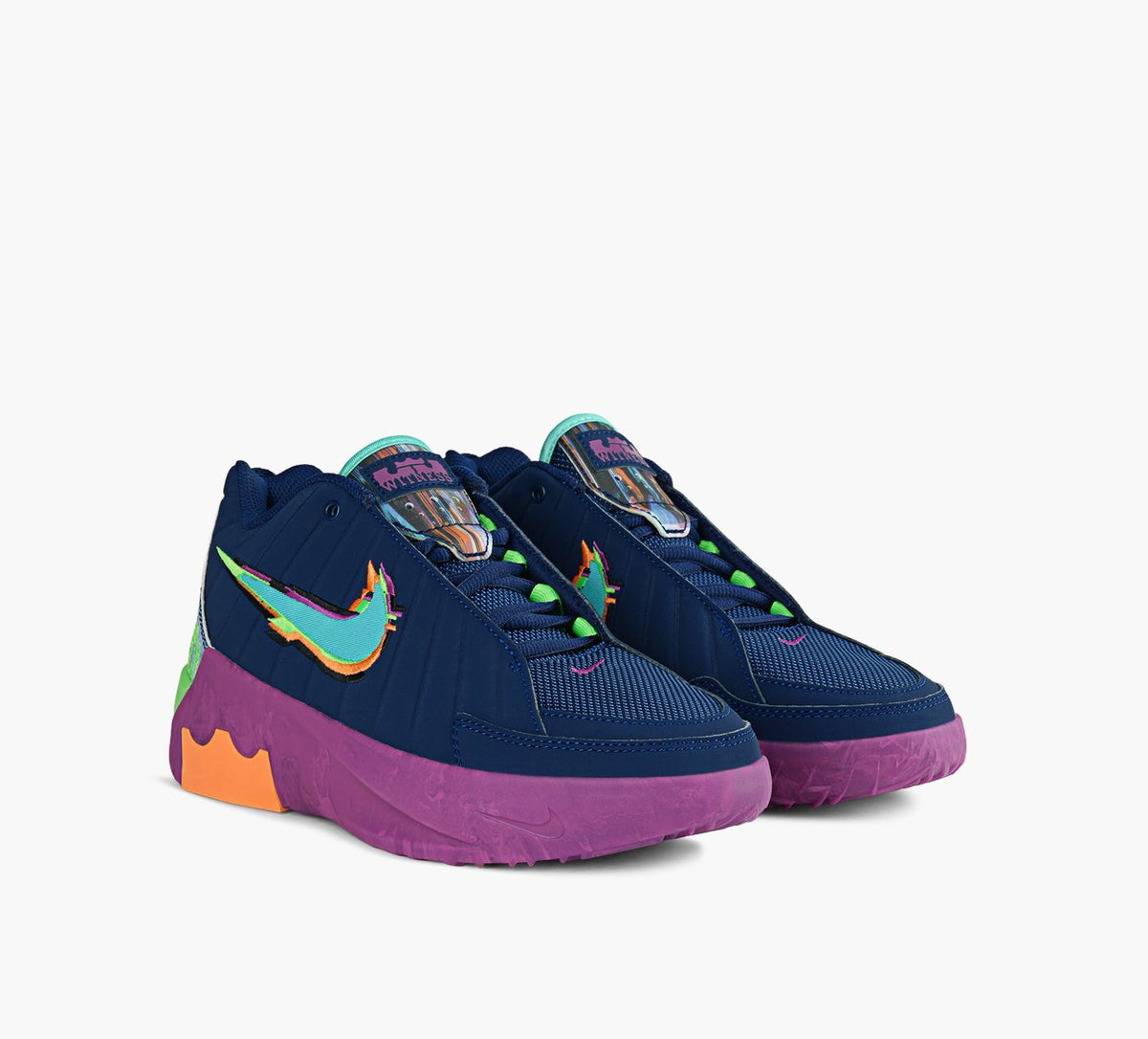 NIKE BASKETSLEBRONWITNESS en BLEU vue 2