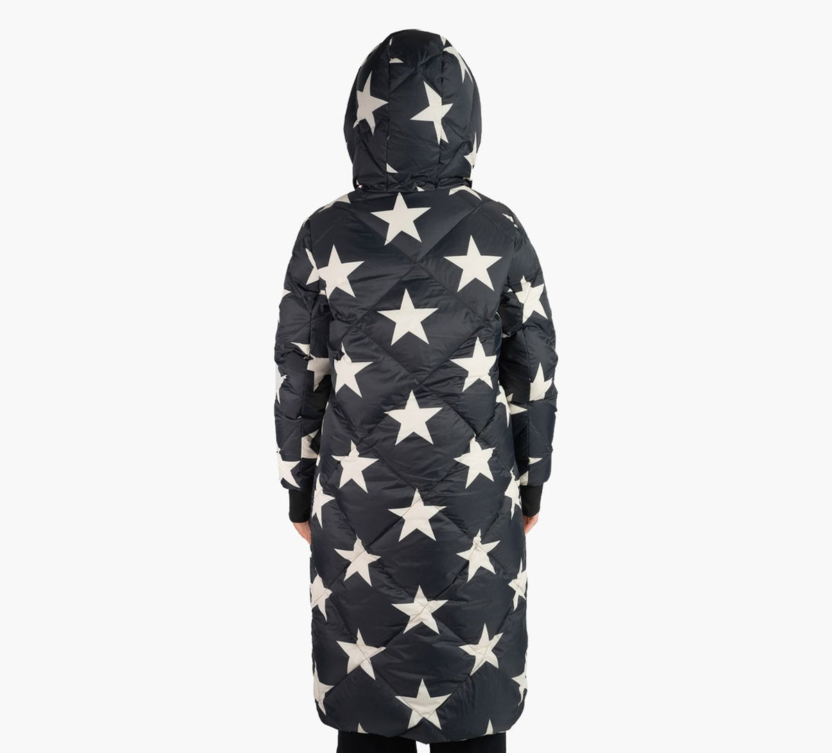 COZE REVERSIBLESTROLLCOAT in BLACK view 4