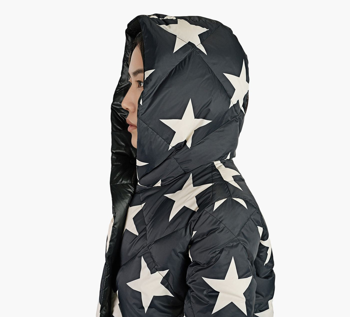 COZE REVERSIBLESTROLLCOAT in BLACK view 7