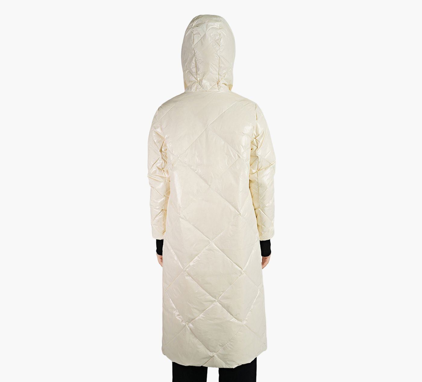 COZE MANTEAUDEPROMENADERVERSIBLE en BEIGE vue 4