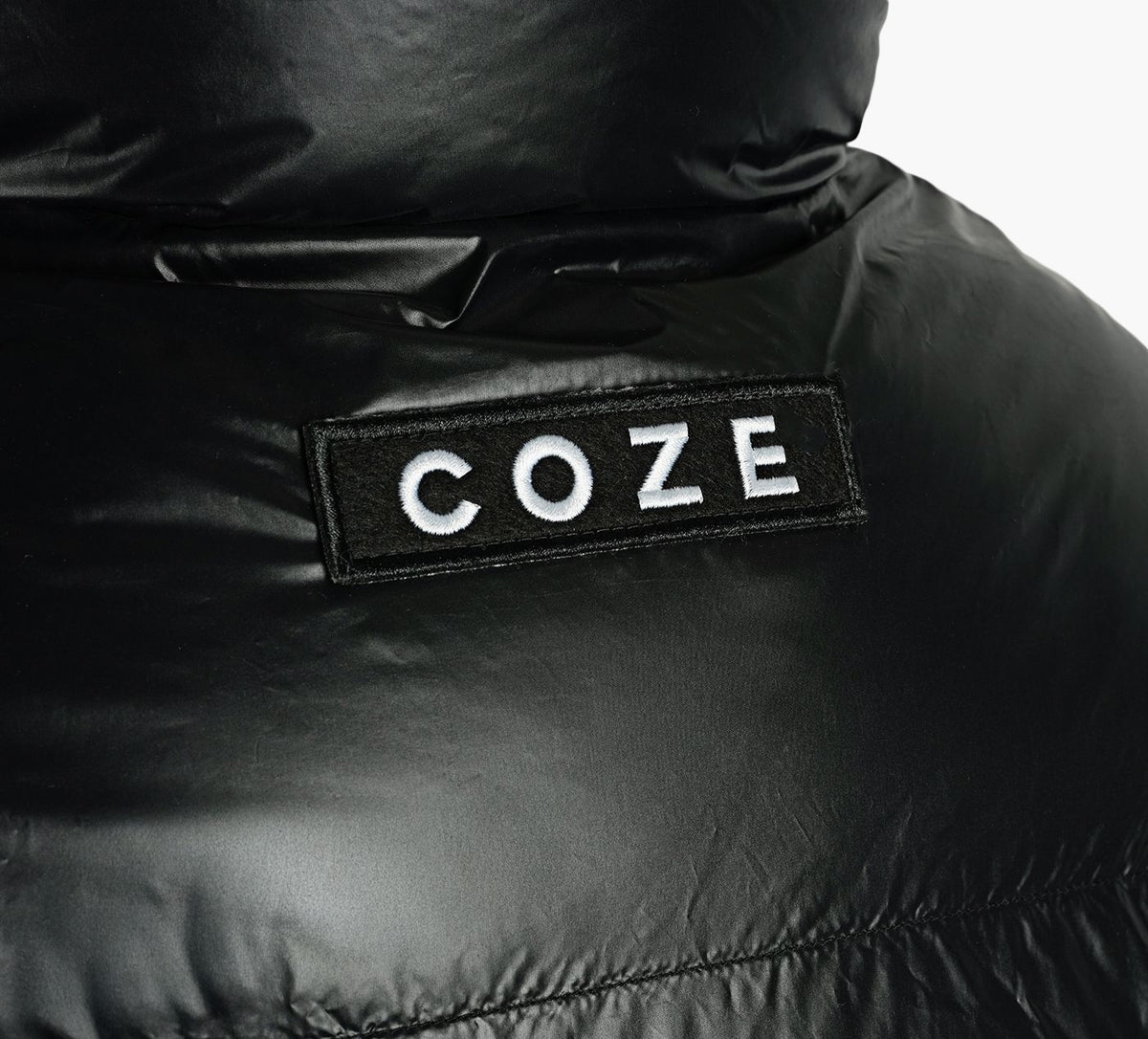 COZE REVERSIBLECROPPEDBOMBER in BLACK view 8