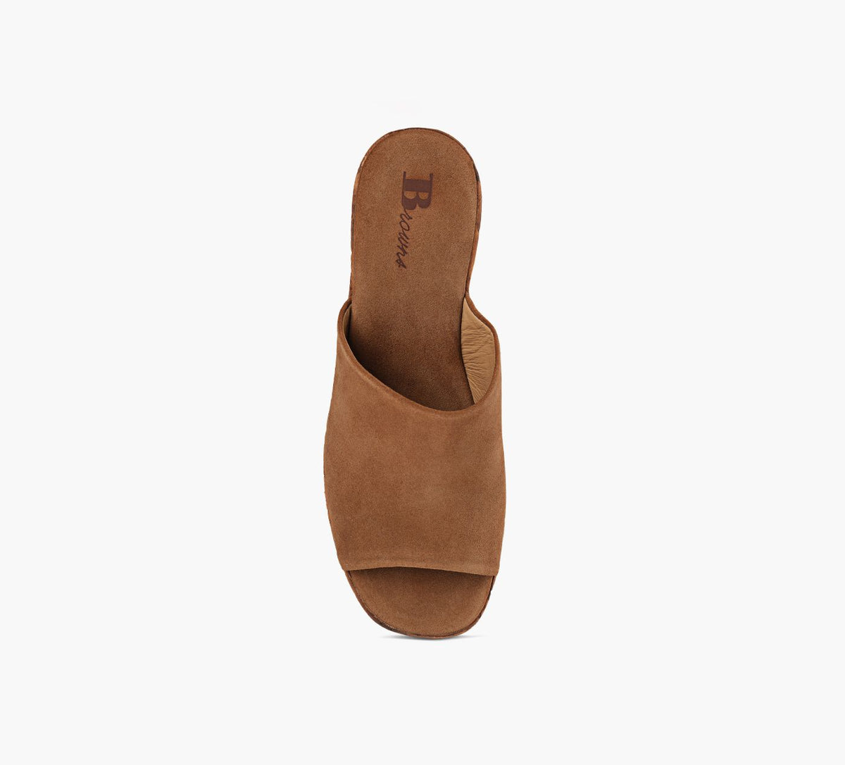 BROWNS PIERCLOG in TAN view 1c