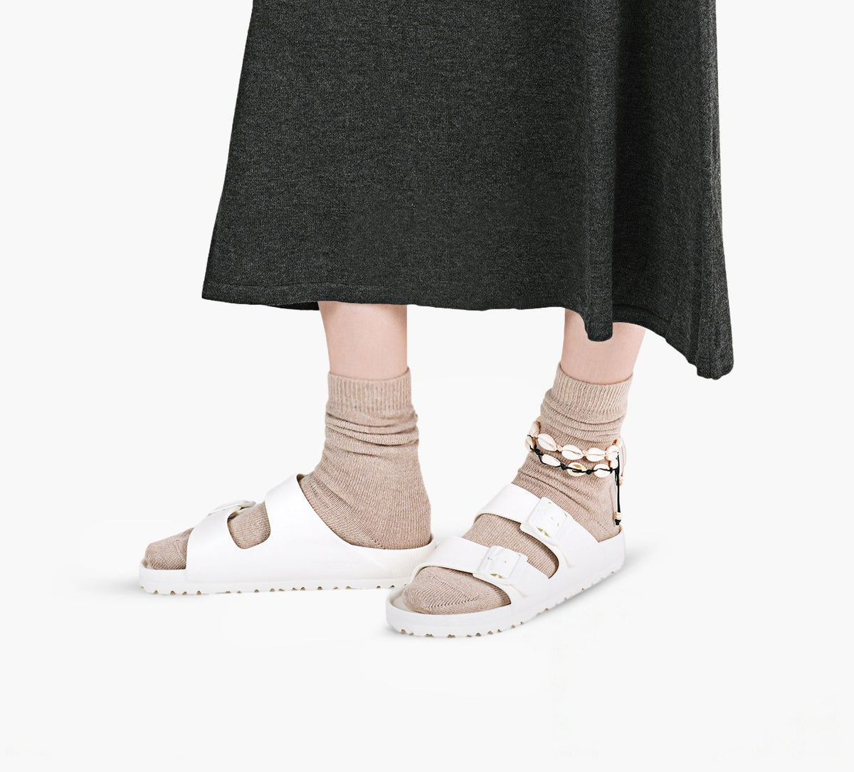 BIRKENSTOCK ARIZONAEVA en BLANC vue 8