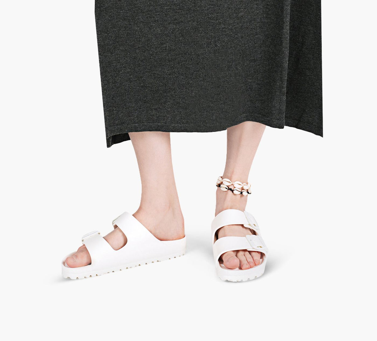 BIRKENSTOCK ARIZONAEVA en BLANC vue 9