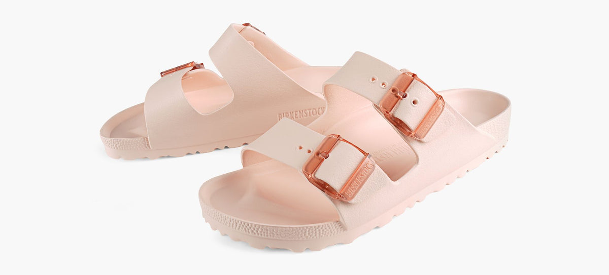 BIRKENSTOCK ARIZONABOUCLETRANSPARENTE en ROSE PALE vue 4